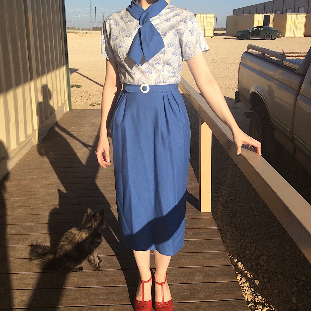 LAST CHANCE Beautiful Handmade Vintage Style Dress, Perfect Condition!